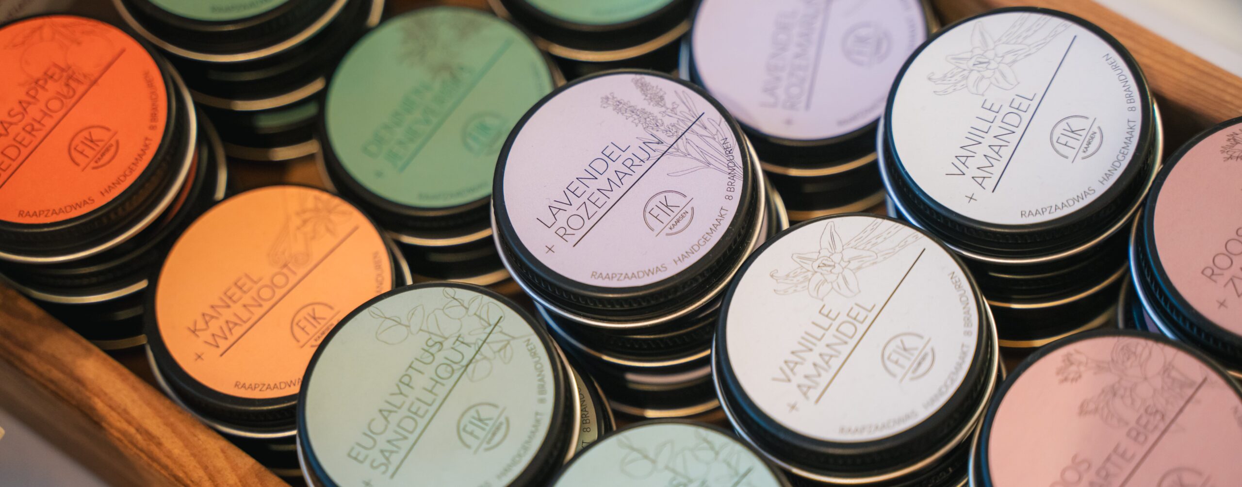 Fik geurkaarsen van raapzaadolie